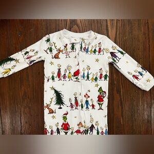 Pottery Barn Grinch PJ Girl or Boy 18/24 months